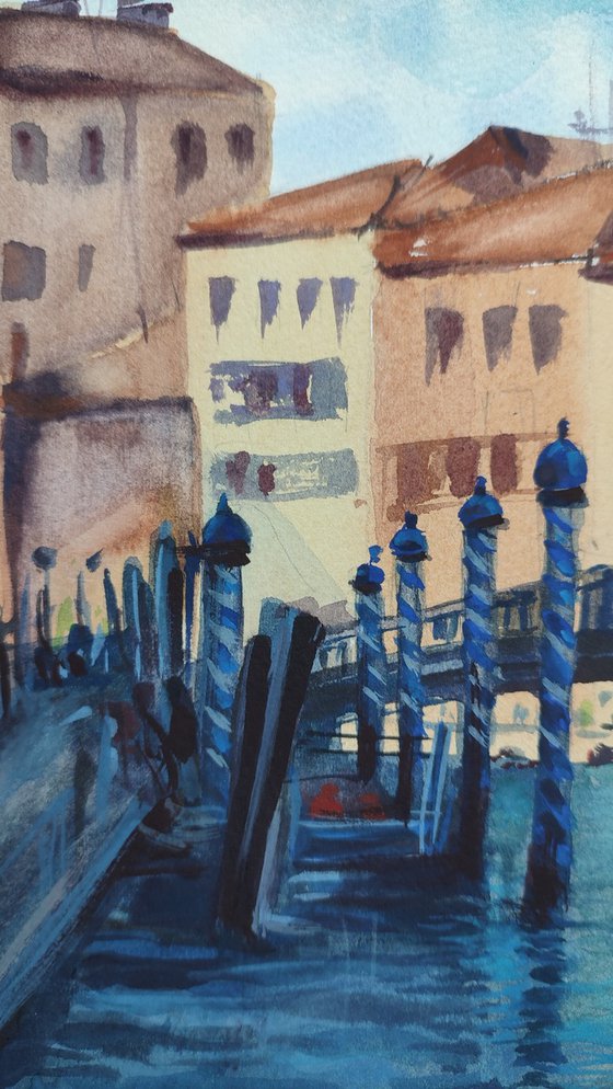 Venice. Original artwork