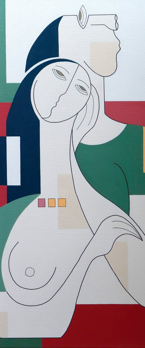 Ligne à Deux by Hildegarde Handsaeme