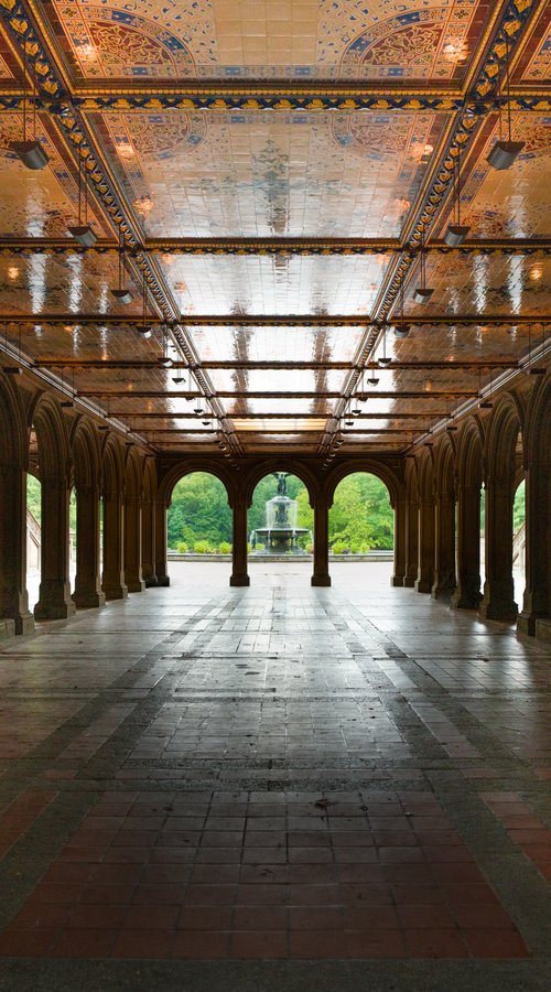 BETHESDA TERRACE II by Harv Greenberg