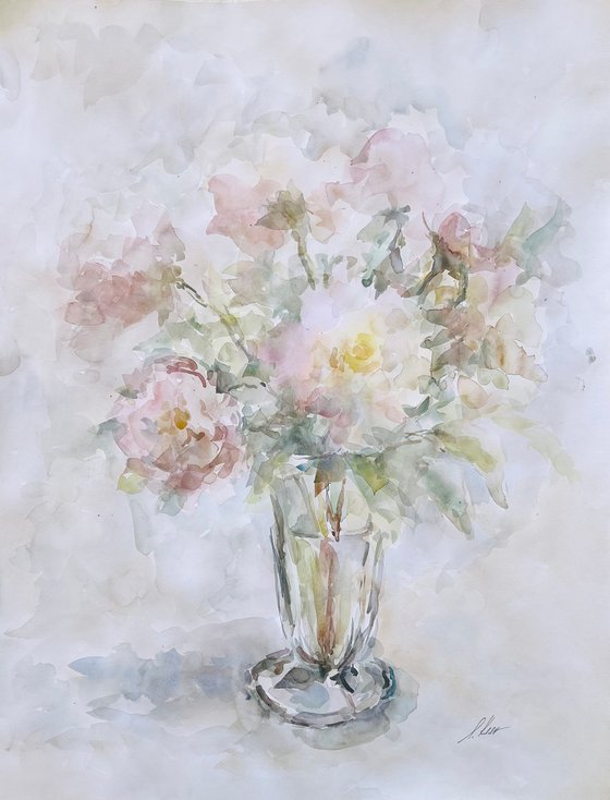 Peonies 50x65 cm 2025