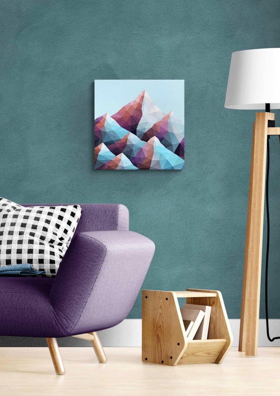 BLUE LILAC MOUNTAINS