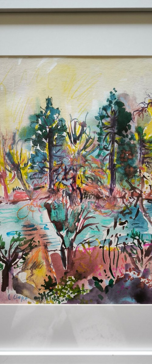 Lac Saint Mandé by Linda Clerget