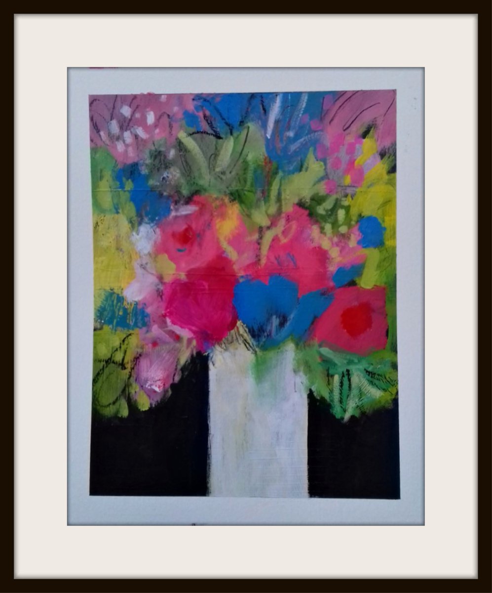 Birthday Flowers II by Jan Rippingham