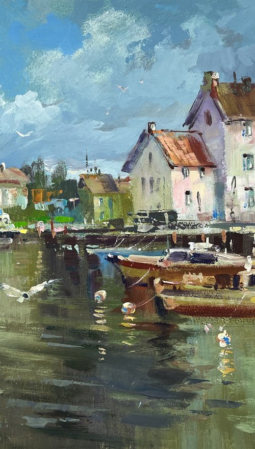 The City Stands on the Water by Yuriy Suprunchuk