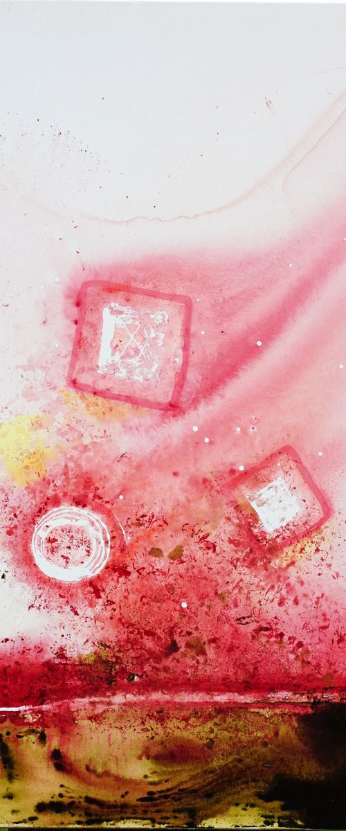 Three Suns 60x90cm/24x36in by jelena b