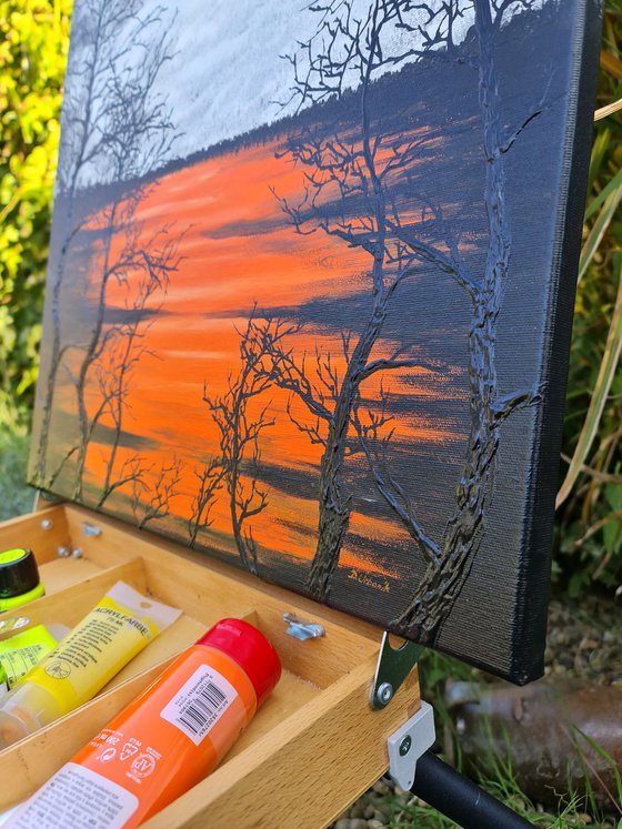 Sun in the lake 7