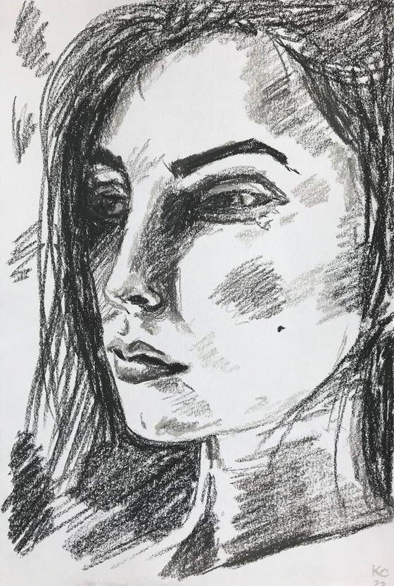 Charcoal Portrait