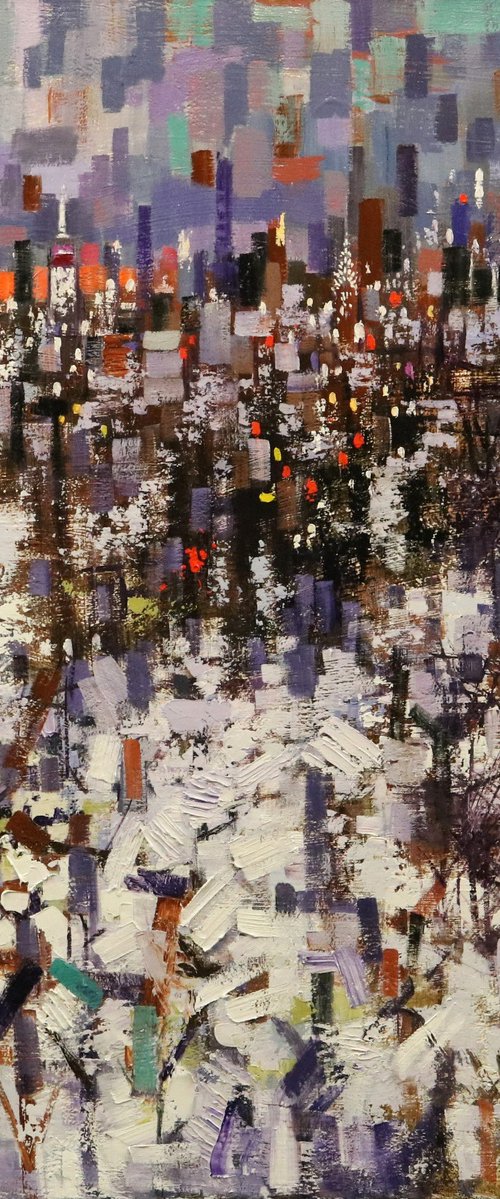 Winter in New York by Chin H Shin