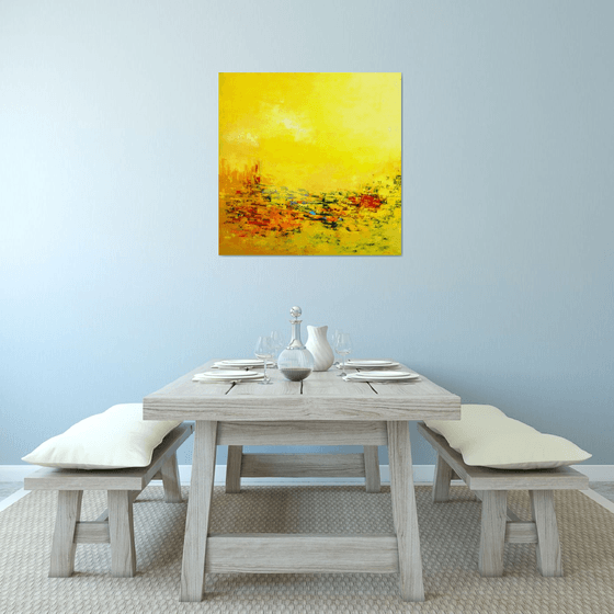 Yellow Landscape  (ref#:1032-90Q)