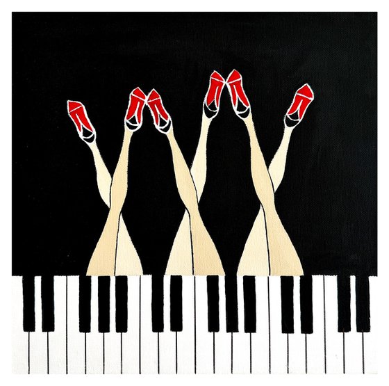 Triptych “Divas de Jazz” (Giclée prints)