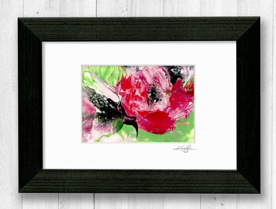 Blooming Magic 213 - Abstract Floral Painting by Kathy Morton Stanion
