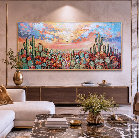 Desert Blooming Sunrise