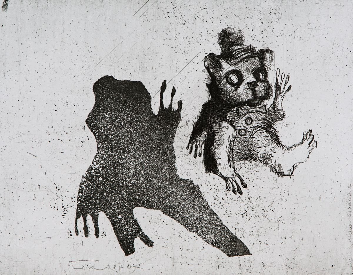 A shadow of birth by Sergei Balenok