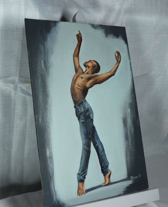 Ease and Tension, Portrait of a Male Ballet Dancer