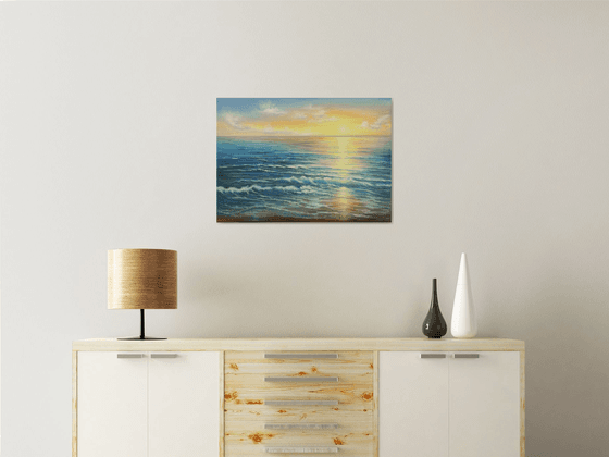 Turquoise wave