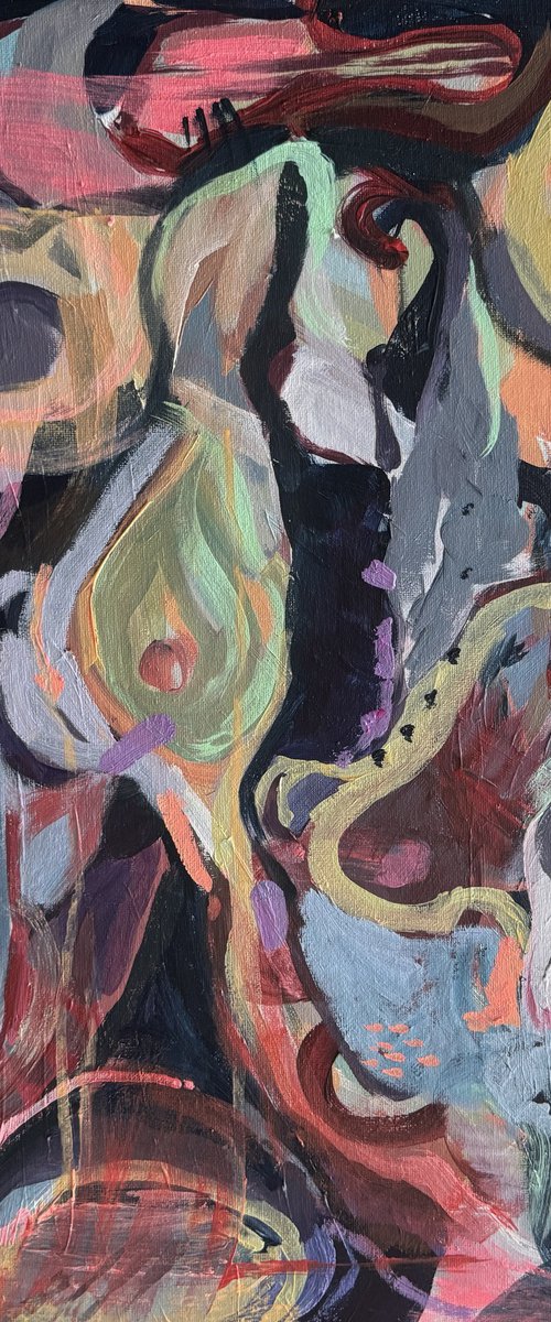 Birds Diving by Hanna Bell