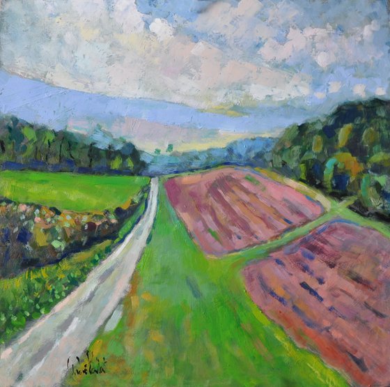 The Road to Angmering Estate