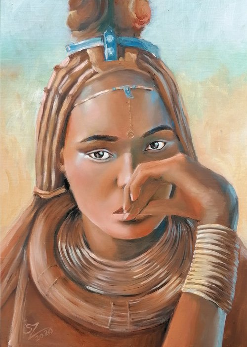 Himba Woman by Susana Zarate