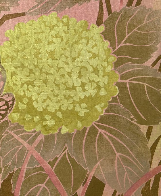 Under the Hydrangea Bush