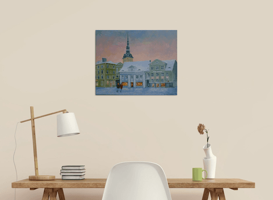 Winter Tallinn, Town Hall Square