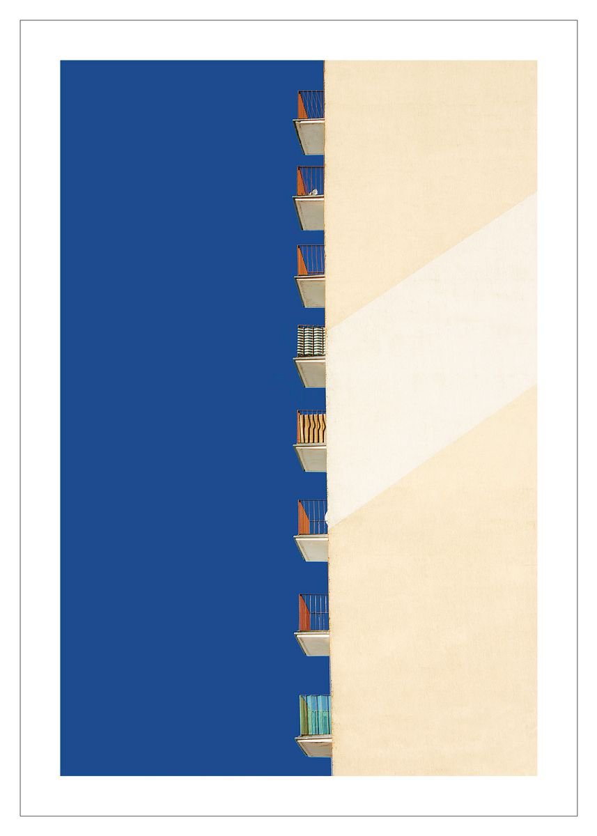 Geometric Cityscapes Photograph By Beata Podwysocka, 20 X 28, Facade 4, Original Artwork