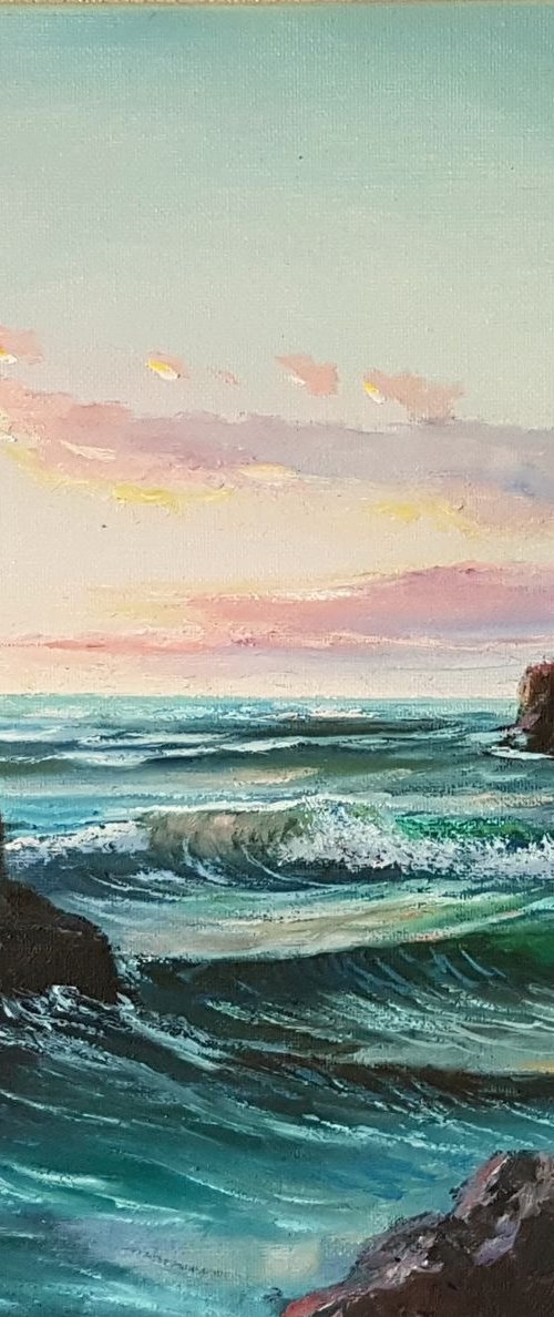 Against the rocks by Paul Narbutt