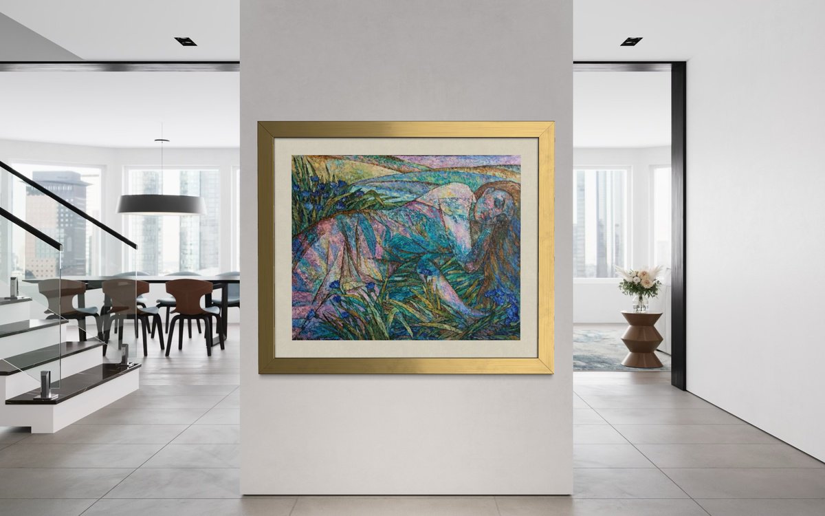 Sleeping By Nadezda Stupina, 39 X 32, Artwork For Sale On Artfinder