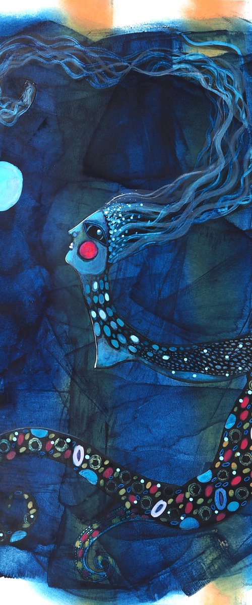 Dreams of the Deep Sea - mermaid by Sara Rodighiero