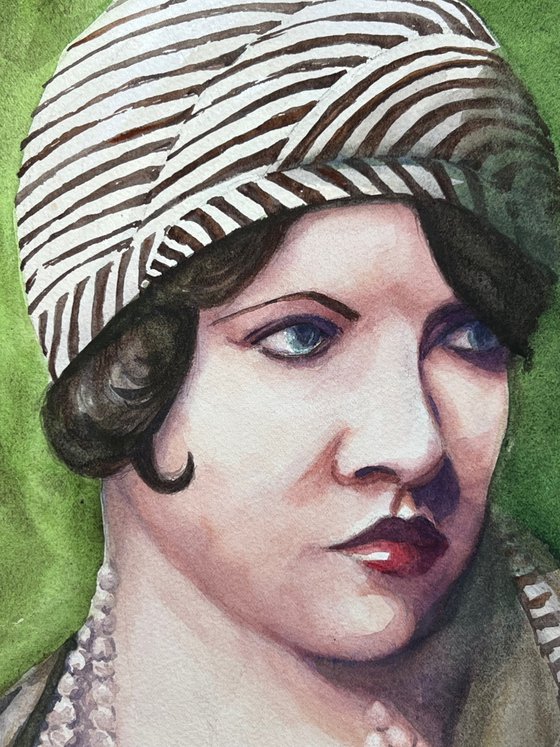 Art Deco Portrait