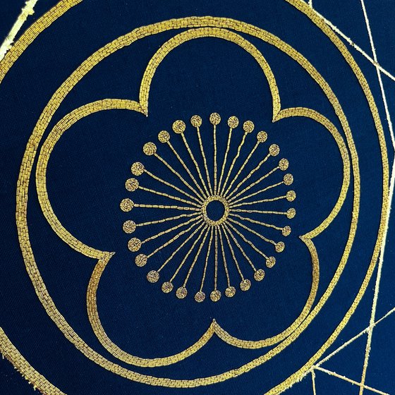 Plum Blossom ~Resilience~ (Kimono Upcycled )