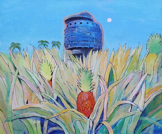 Kyiv. Hotel Salyut and Pineapple