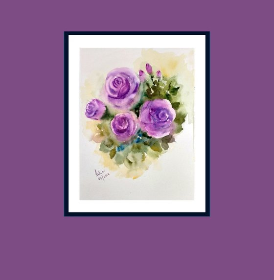 Purple Roses