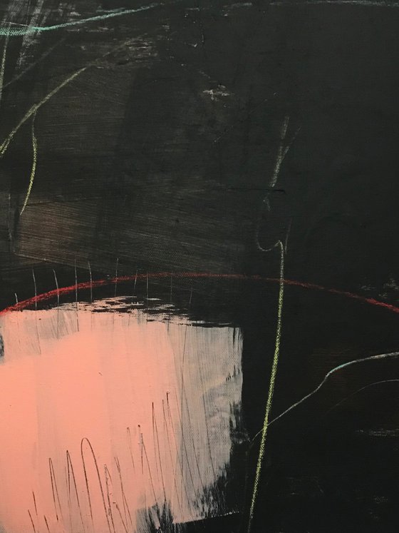 Memory Releases Breath Minimalist Painting