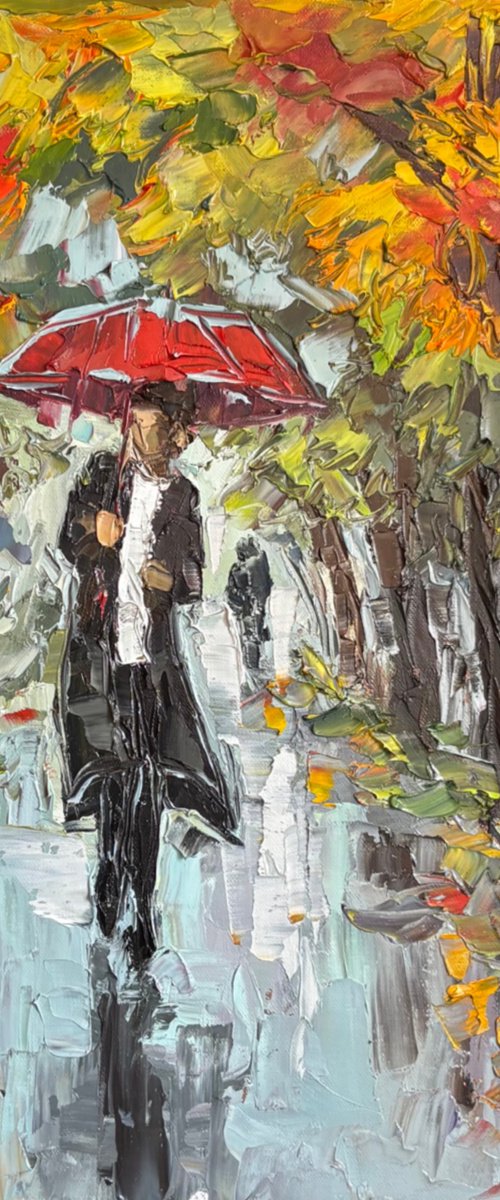 Rainy day. First date by Mariia Hyhar
