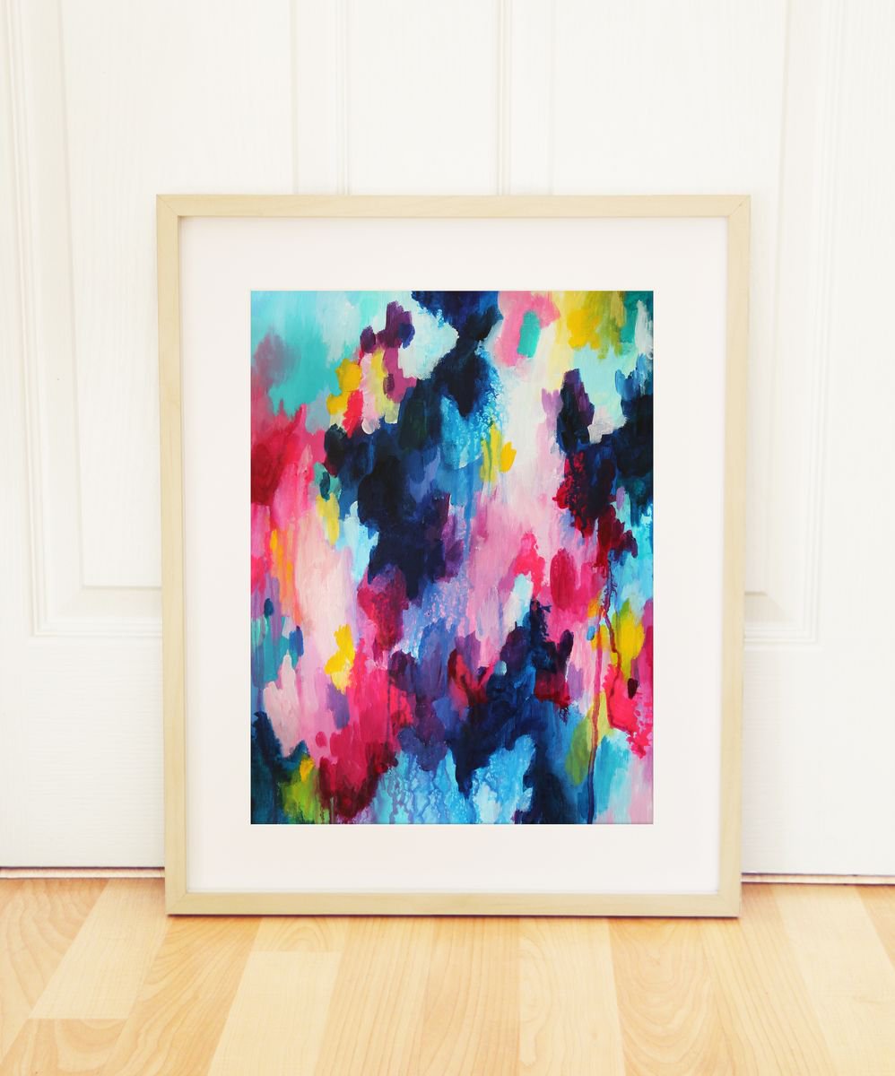 Abstract Original Painting - Magic In Your Hands Acrylic painting by ...