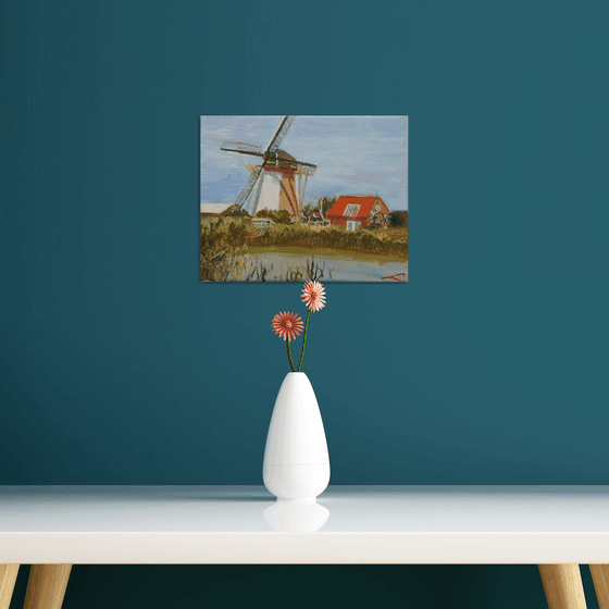 Windmill in the fields2