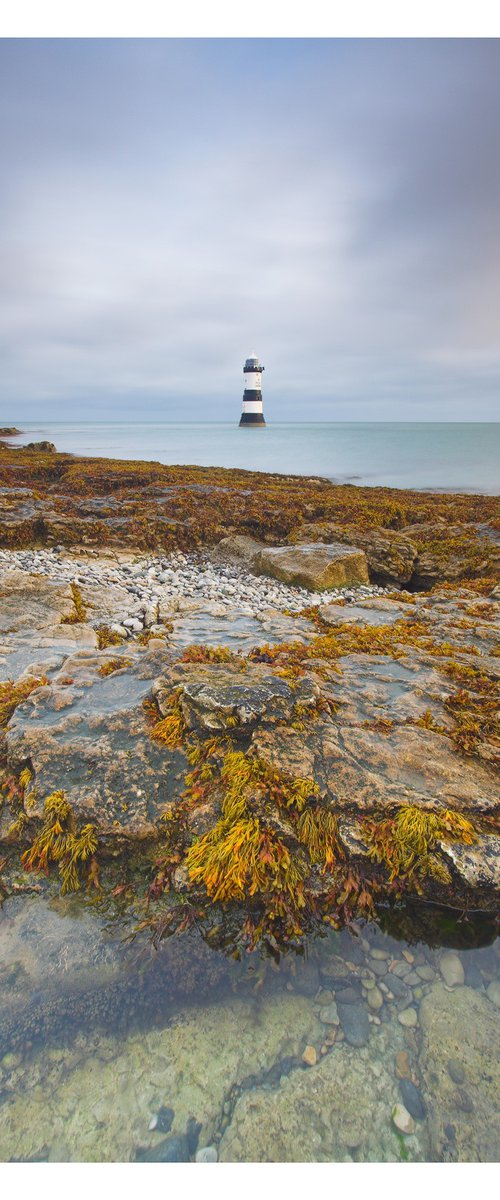 Trwyn Du Lighthouse II by David Baker