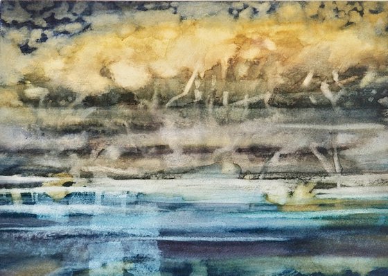 Acquitrino - Impressionist watercolor