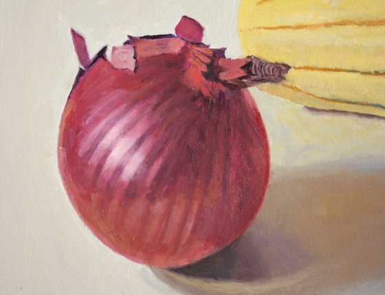Red Onion and Squash