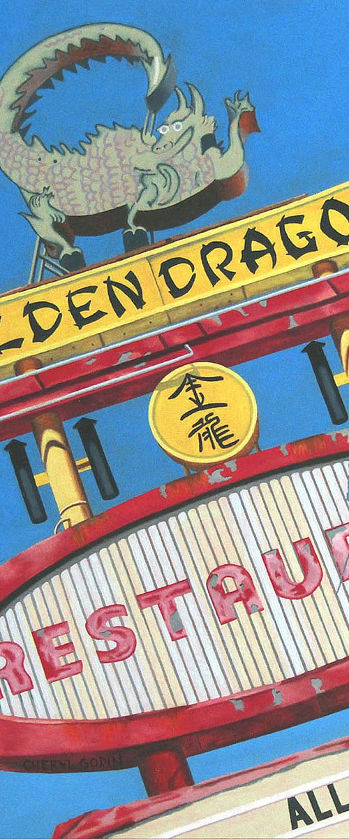 Golden Dragon by Cheryl Godin
