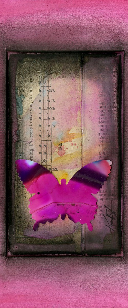 Butterfly Collage 9 by Kathy Morton Stanion