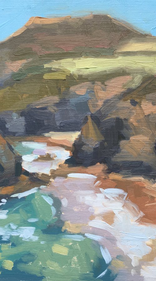 Llangrannog, Ceredigion by Louise Collis