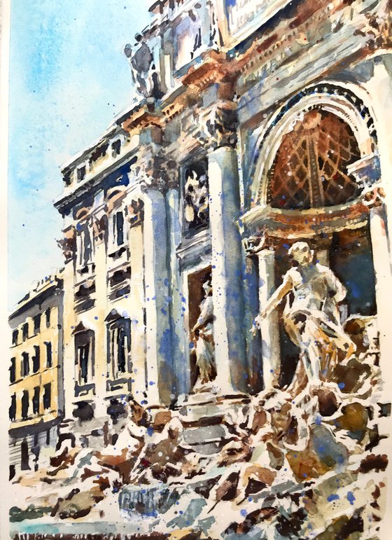 The Trevi Fountain