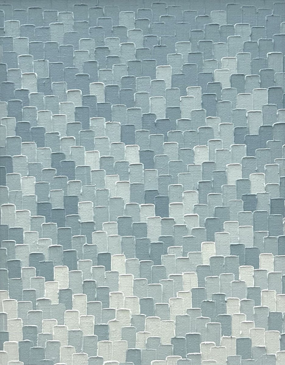 Organic Abstract Oil Painting By Meredith B. Studios, 11 X 14", French Tolle, Original Artwork