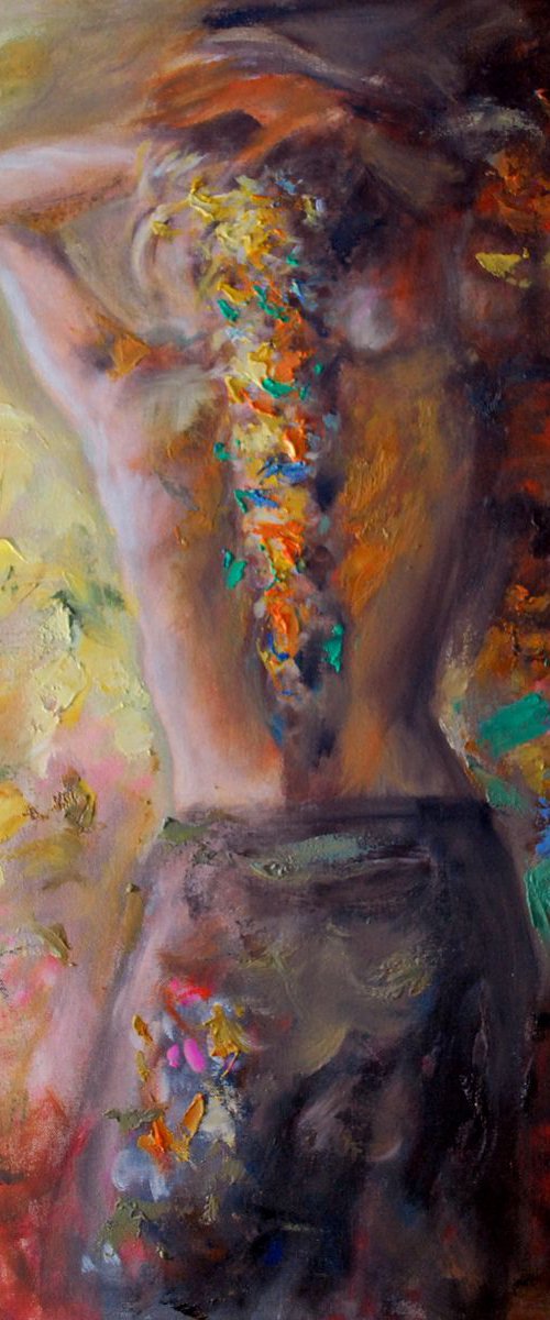 Bright colors 20x30 in by Vishalandra Dakur