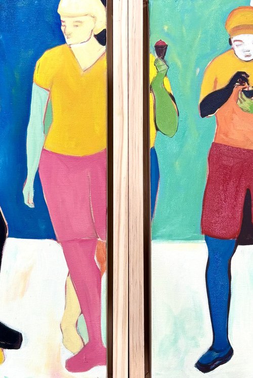 Out for lice cream by Anahita Amouzegar