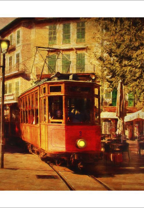 The Söller Tram by Martin  Fry