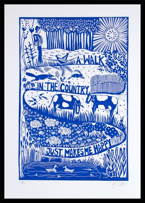 A walk in the Country by Mariann Johansen-Ellis