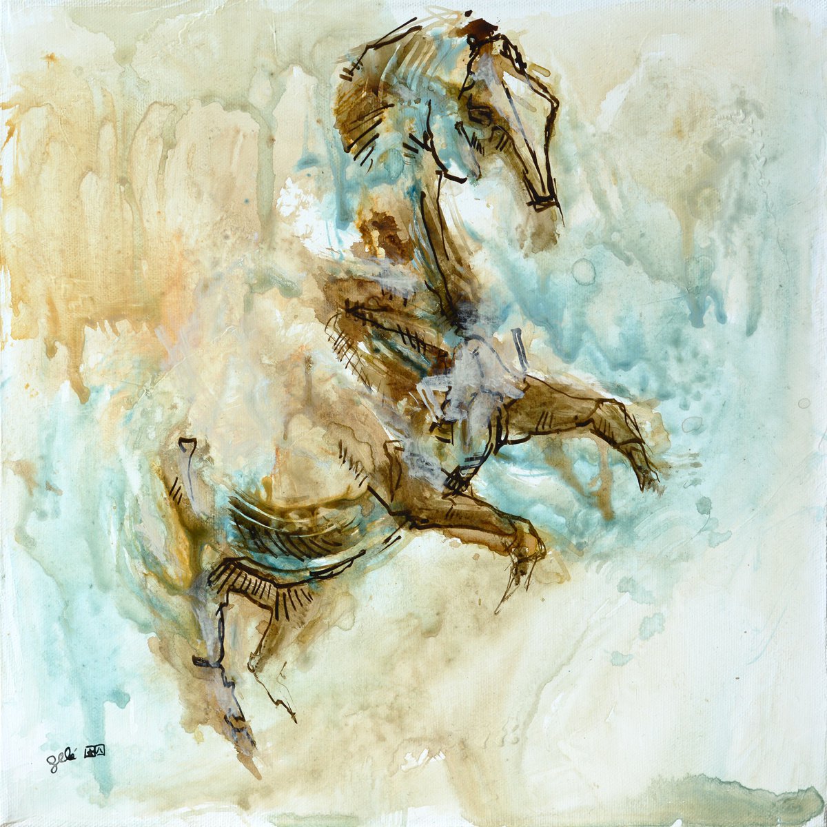 Equine Nude 93t by Benedicte Gele
