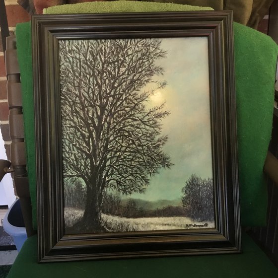 FROSTY MOONLIGHT by K. McDermott (SOLD)